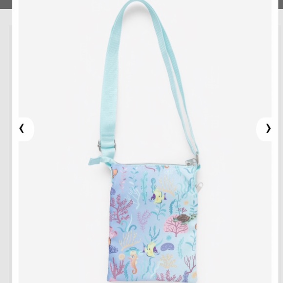 LOUNGEFLY DISNEY PIXAR Finding Nemo CROSSBODY BAG & NEMO WRAP RING! Cute Animals - Picture 3 of 9